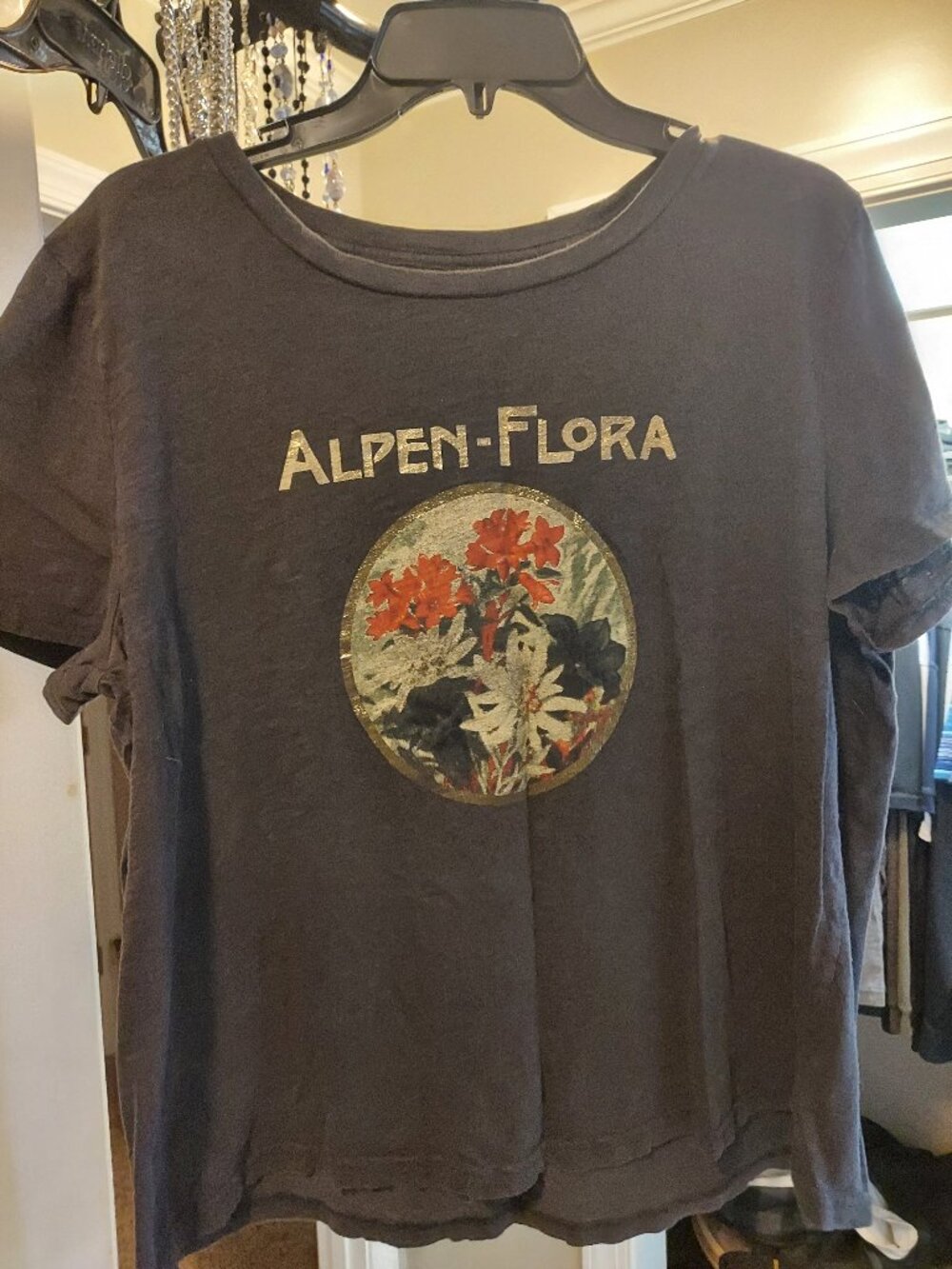 Lucky Brand Alpen Flora Graphic Tee